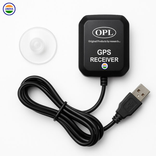 OPL GP77N USB GPS Receiver for Aadhaar & CSP Banking
